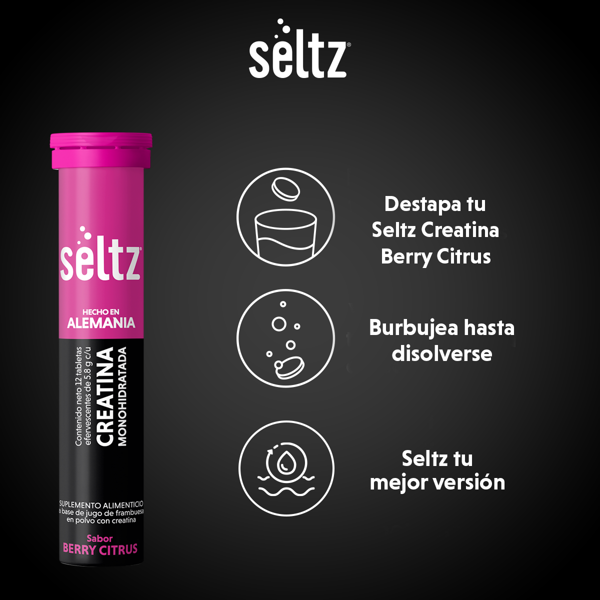 Creatina Berry Citrus