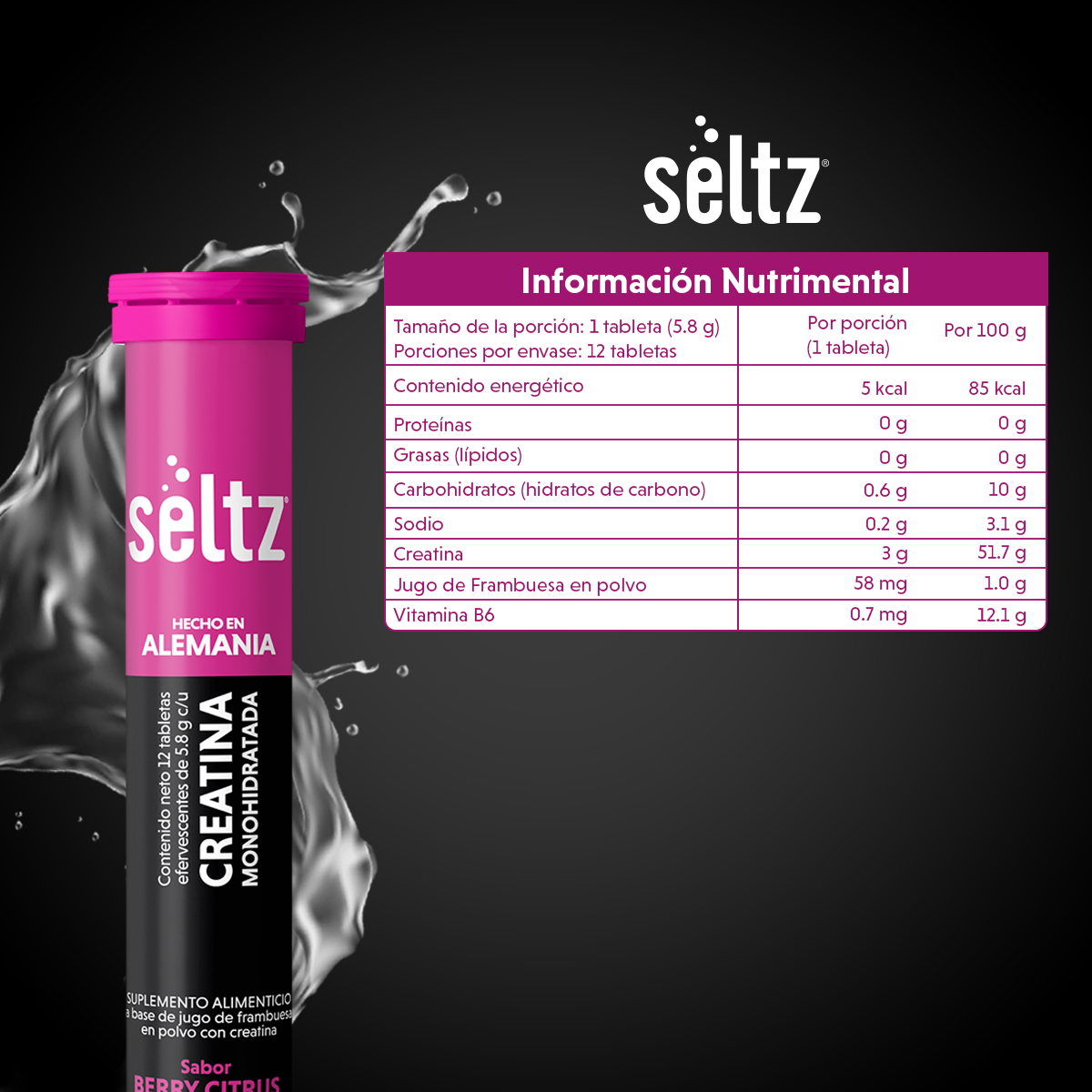 Creatina Berry Citrus
