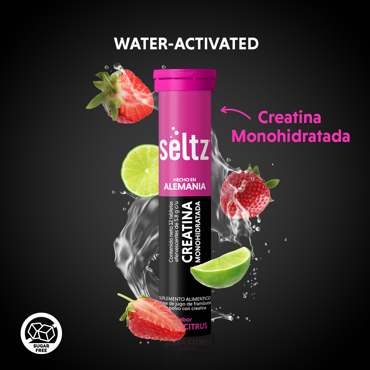 Creatina Berry Citrus