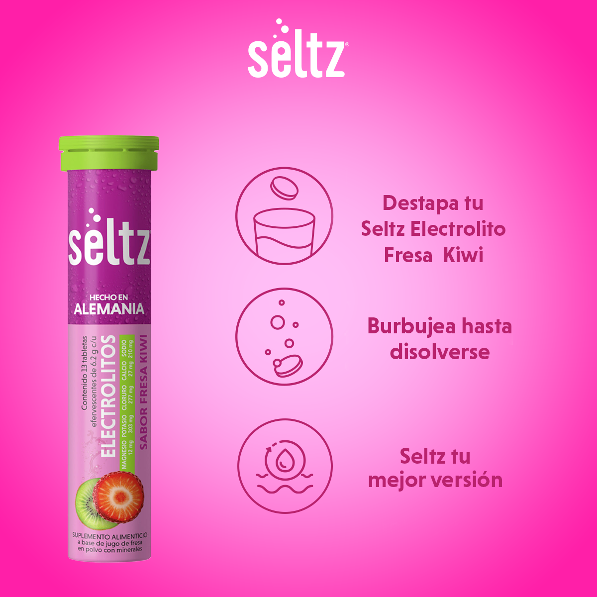 Electrolitos Fresa Kiwi
