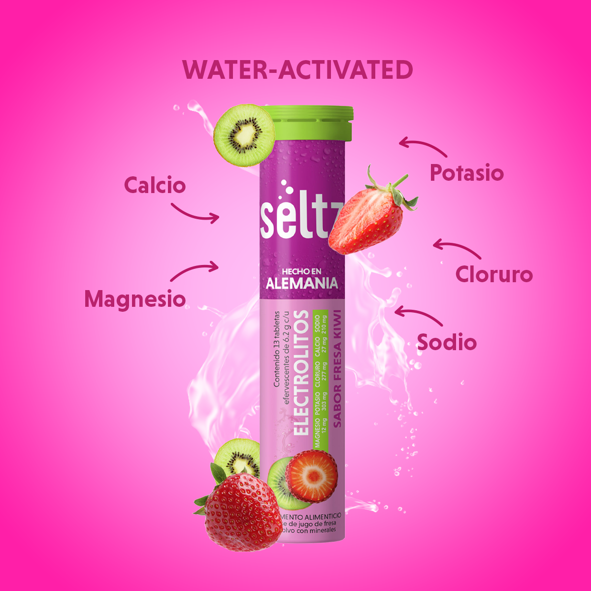 Electrolitos Fresa Kiwi