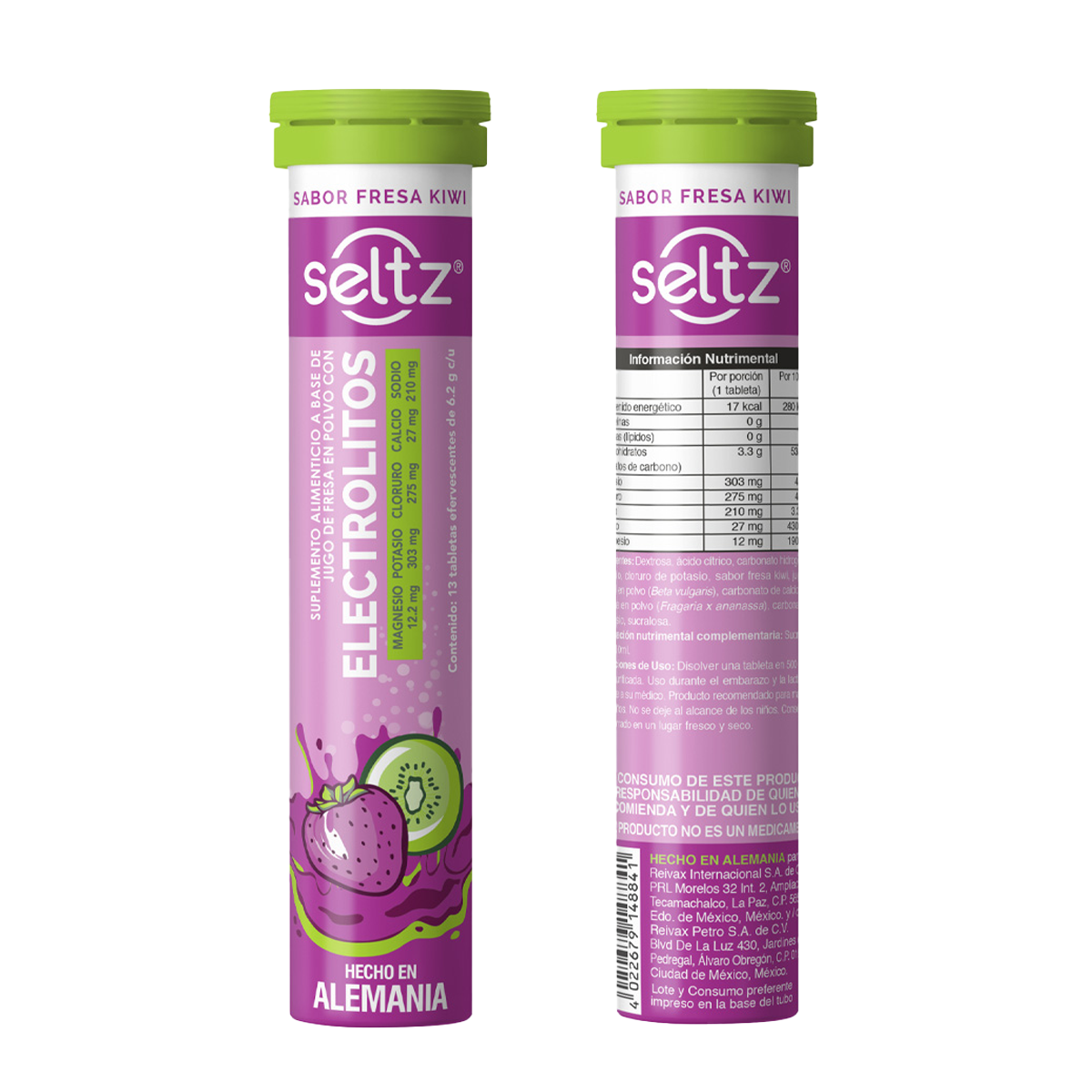 Electrolitos Fresa Kiwi