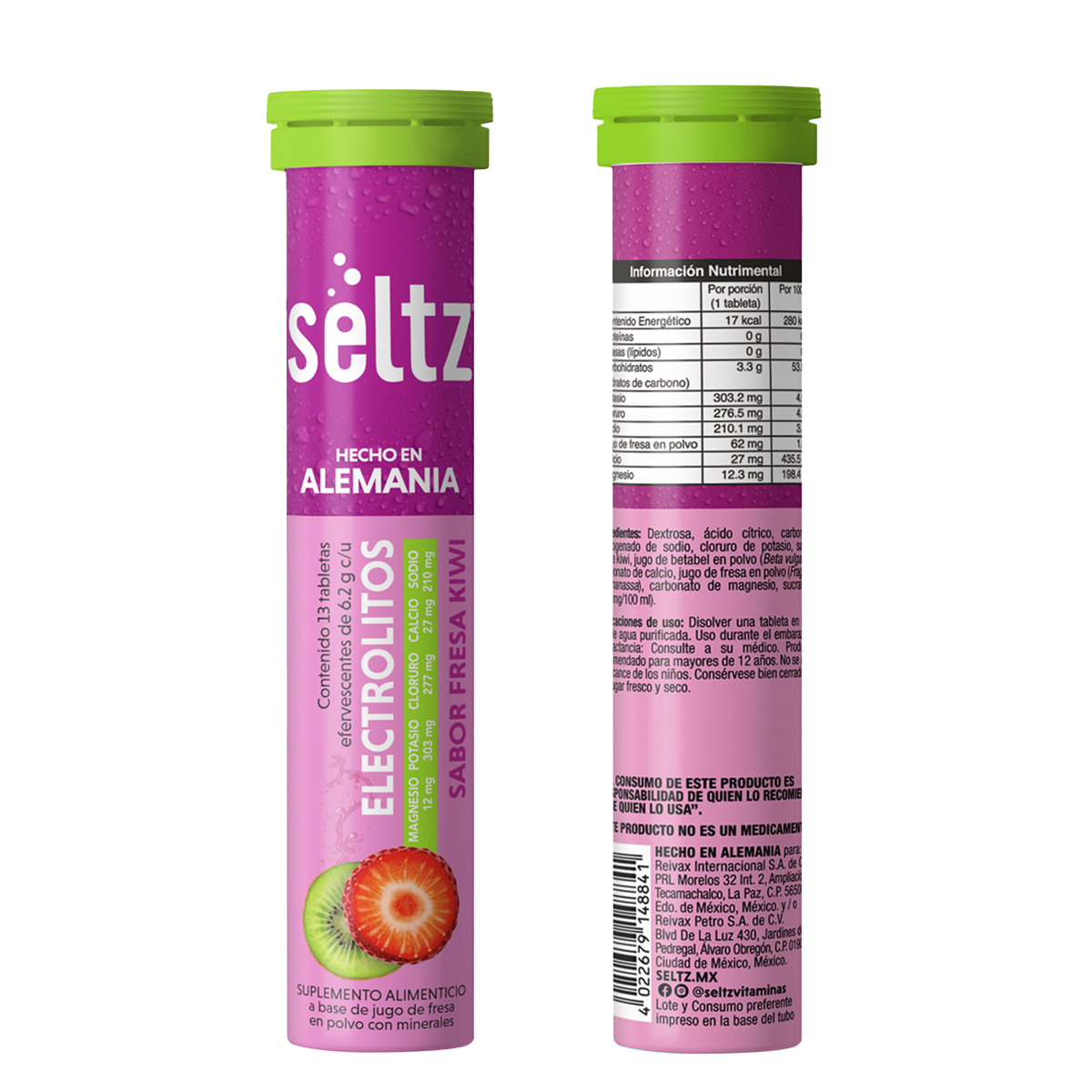 Electrolitos Fresa Kiwi