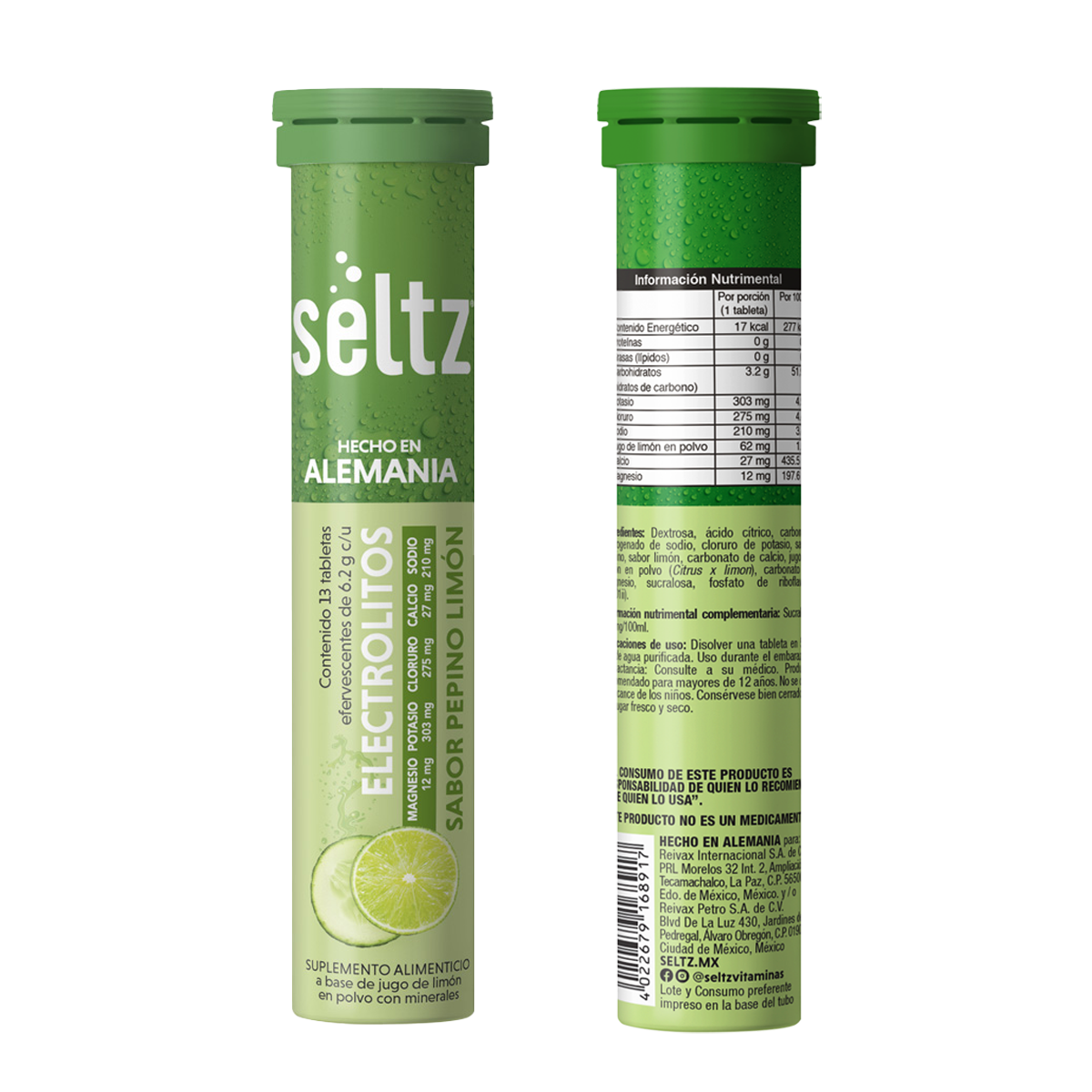 Electrolitos Pepino - Limón