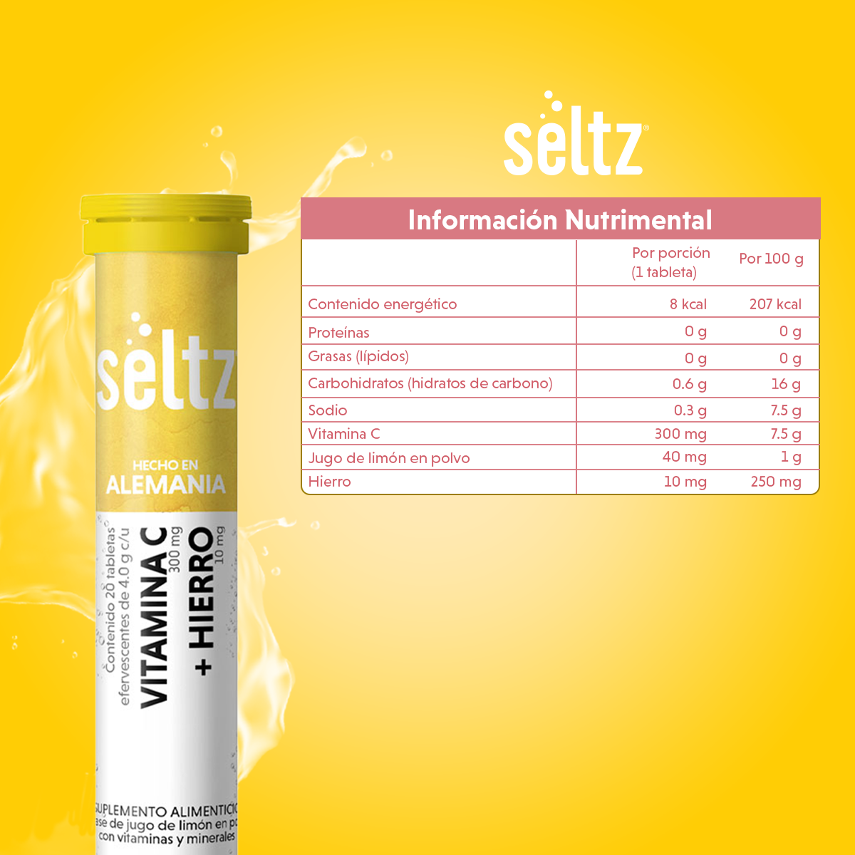 Vitamina C + Hierro